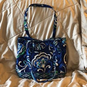 RETIRED Vera Bradley Mosaic Blue Tote